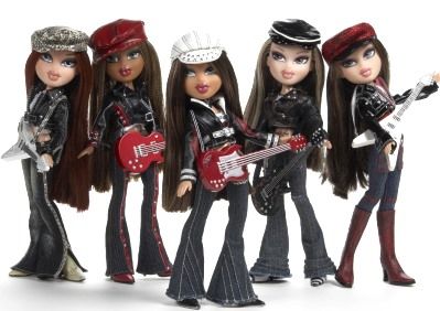 Bratz Rock Angelz | Bratz Wiki | Fandom powered by Wikia Girly Nostalgia, Tiktok Aesthetics, Bratz Rock Angelz, Monster High Boys, Bratz Doll Outfits, Walk Down Memory Lane, Brat Doll, Effanbee Dolls, Bratz Girls