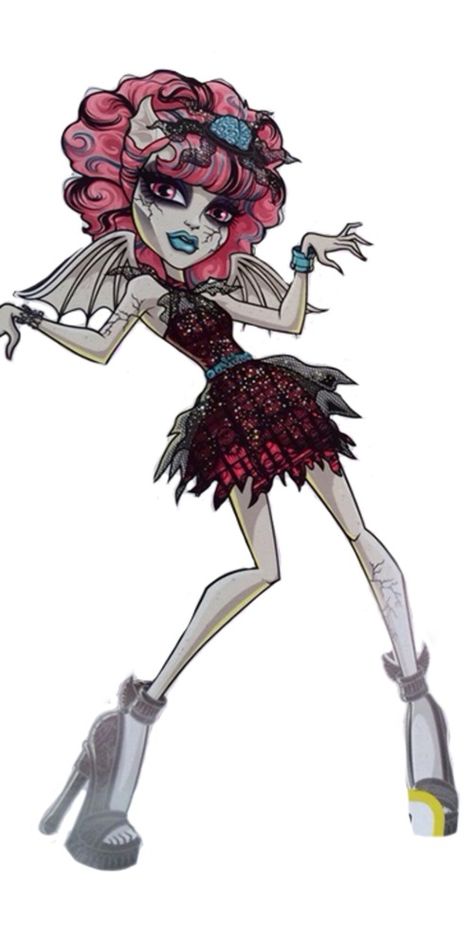 Rochelle zombie Monster High Wiki, Rochelle Goyle, Arte Monster High, Moster High, Monster High Art, Monster High Characters, Cartoon Monsters, Monster High Doll, High Art