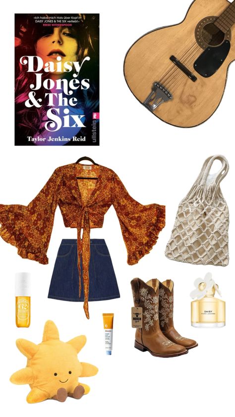 outfit inspired by Daisy Jones and the six cute aesthetic inspo inspiration instagram book 70’s Theme Party, 80s Rocker, Daisy Jones And The Six, 00s Fashion, 70s Inspired Fashion, Daisy Jones, Outfit Inspired, Inspiration Instagram, Cute Aesthetic