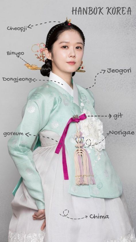 South Korea Traditional Clothing, Korean History Aesthetic, Korean Culture Dress, Hanbok Pattern Sewing, Joseon Dynasty Clothing, Queen Hanbok, Korean Hanbok Princesses, Cute Hanbok, Korean Historical Fashion