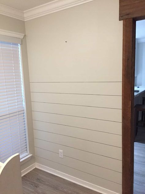 SHIPLAP WITH A SHARPIE! One Hour Entryway Makeover with Sharpie Shiplap #DIYsharpieshiplap, #DIYshiplap, #easyshiplap, Sharpie Shiplap, Classy Farmhouse, Shiplap Feature Wall, Cottage Entryway, Farmhouse Design Ideas, Creating An Entryway, Entryway Makeover, Decorating 101, Shiplap Accent Wall