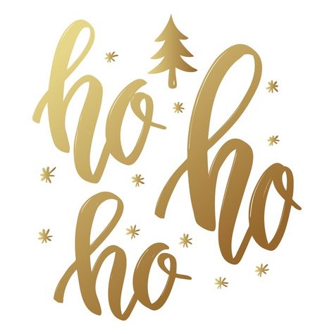 Ho ho ho. frase de letras en estilo dora... | Premium Vector #Freepik #vector #navidad #arbol-navidad #arbol #dorado Christmas Drawing Ideas, Cricut Christmas Ideas, Idee Cricut, Merry Christmas Background, Golden Background, Christmas Fonts, Christmas Frames, Merry Christmas Card, Christmas Drawing