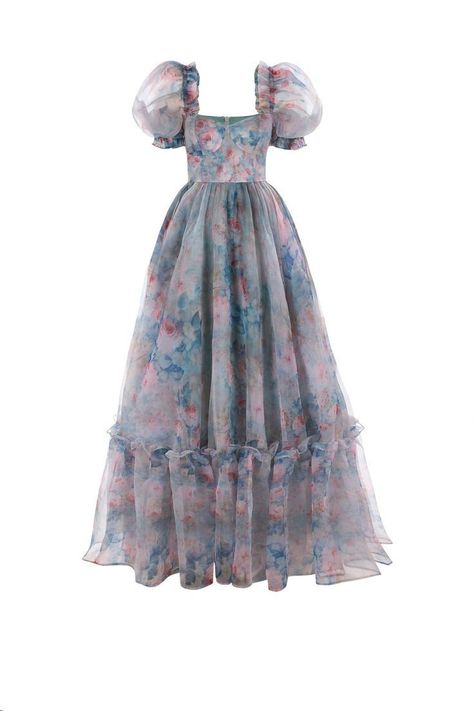 Cute Outfit Ideas For Birthday, Organza Dress Styles, Organza Frocks, Dresses Comfortable, Organza Maxi Dress, Simple Dress Styles, Organza Dresses, Simple Frock Design, Long Frock Designs