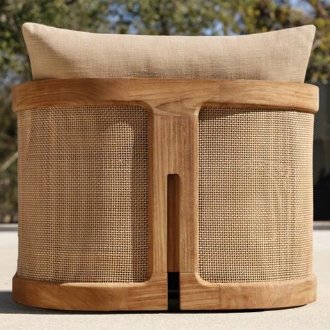 TRIESTE outdoor collection designed by Claudio Bellini for RH Rh Furniture, Restoration Hardware Outdoor Furniture, Rh Sofa, Rh Outdoor, Outdoor Couch Diy, Restoration Hardware Outdoor, Italian Modern Sofa, Woven Furniture Design, Simple Bed Designs