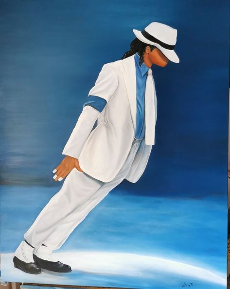 "Michael Jackson Smooth Criminal".. Oil painting 1.00 * 0.80 Sai Baba Wallpapers, Michael Jackson, Oil Painting