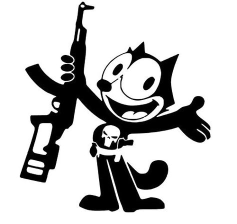 Felix the Cat Felix Cat, Simpson Wallpaper Iphone, Cool Tattoo Drawings, Felix The Cat, Felix The Cats, Mini Drawings, Cats Illustration, Graffiti Lettering, Old School Tattoo