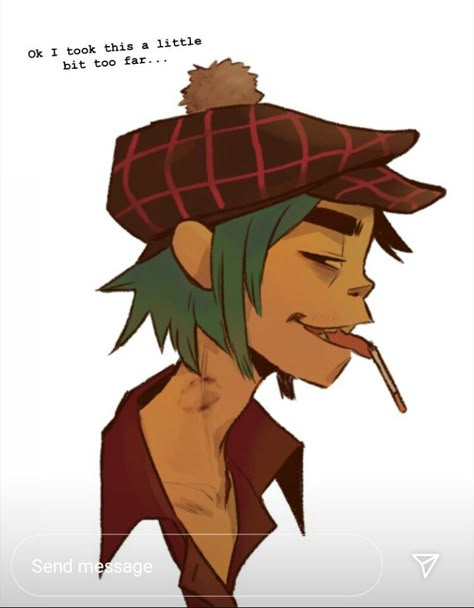 2d Gorillaz X Yn, Gorrilaz Fanart, 2d Fanart Gorillaz, 2d Gorillaz Fanart, Gorillaz Oc, Gorillaz Fanart, Gorillaz 2 D, 2d Gorillaz, 2-d Gorillaz