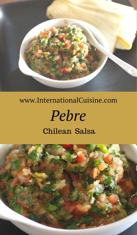 Chilean Pebre Recipe, Pebre Chileno Recipe, Chilean Recipes Traditional, Chilean Pebre, Pebre Recipe, Chile Food, South American Recipes, Chile Recipes, Chilean Recipes