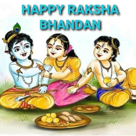 Vitthal Painting, Hinduism Facts, Raksha Bandhan Drawing, Jagannatha Beautiful Images, Happy Raksha Bandhan Images, Raksha Bandhan Images, Brother Sister Tattoo, Sisters Quotes, Krishna Gif