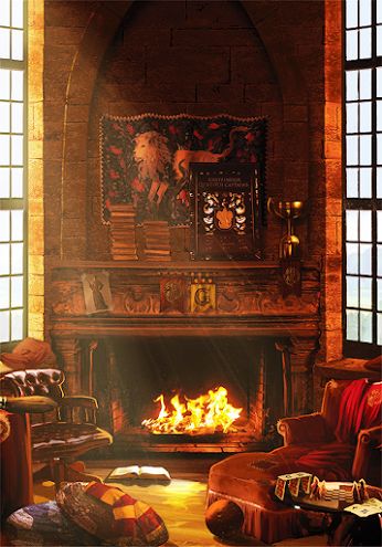 Gryffindor common room Gryffindor Common Room, Gryffindor Pride, Gryffindor Aesthetic, Buku Harry Potter, Potters House, Images Harry Potter, Harry Potter Houses, Hogwarts Aesthetic, Common Room