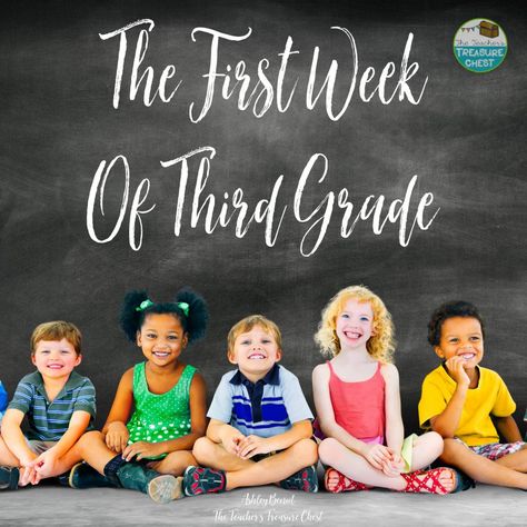 First Week of Third Grade - The Teacher's Treasure Chest First Week Activities 3rd Grade, First Day Third Grade Activities, First Day Of School Lesson Plans 3rd, First Week Of Third Grade, Grade 4 First Week Of School, First Week Of Third Grade Lesson Plans, Core Knowledge Third Grade, Third Grade Lesson Plans, Reader Response Activities