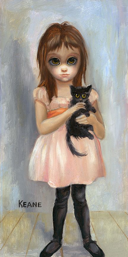 Margaret Keane “Birthday Party” Margret Keane, Big Eyes Margaret Keane, Keane Big Eyes, Daisy Randone, Big Eyes Paintings, Big Eyes Artist, Big Eye Art, Margaret Keane, Water Coloring