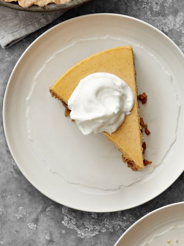 Pumpkin-Goat Cheese Cheesecake country living Pumpkin Goat Cheese Cheesecake, Goat Cheese Cheesecake Recipe, Pumpkin Goat Cheese, Goat Cheese Cheesecake, Recipes For Thanksgiving Dinner, Homemade Cheesecake Recipes, Slice Of Pie, Best Thanksgiving Recipes, Recipes For Thanksgiving