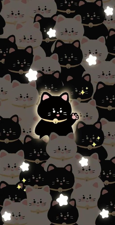 Cat Pattern Wallpaper, ليلو وستيتش, Wow Photo, Cute Home Screen Wallpaper, Jelly Wallpaper, Whatsapp Wallpaper Cute, Iphone Wallpaper Kawaii, Whatsapp Wallpaper, Iphone Wallpaper Girly