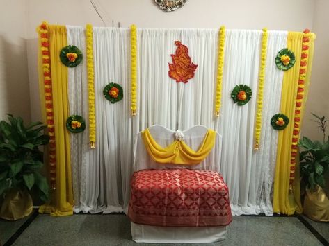 Simple Decoration For Seemantham, Seemantham Decoration Ideas At Home, Simple Seemantham Decoration At Home, Seemantham Decoration At Home, Simple Sreemantham Decoration At Home, Srimantham Decoration At Home Simple, Sreemantham Decoration, Seemantham Decoration, Wedding Night Room Decorations