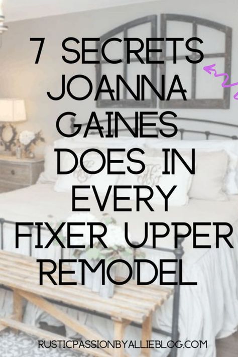 Fixer Upper Style Bedroom, Fixer Upper Bedrooms, Joanna Gaines Design, Gaines Fixer Upper, Affordable Farmhouse Decor, Fixer Upper Joanna Gaines, Joanna Gaines Style, Farmhouse Inspiration, Fixer Upper Style