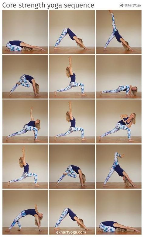 Yoga Core, Strength Yoga, Body Transformations, Strengthen Your Core, Yoga Beginners, Pilates Training, Yoga Sequence, Yoga Posen, Yoga Iyengar