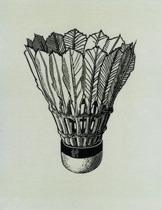 shuttlecock lino print… Shuttlecock Drawing, Jonathan Apgar, Badminton Pictures, Relief Printing, Etsy Prints, Pen Art, Lino Print, Linoleum, Linocut Prints