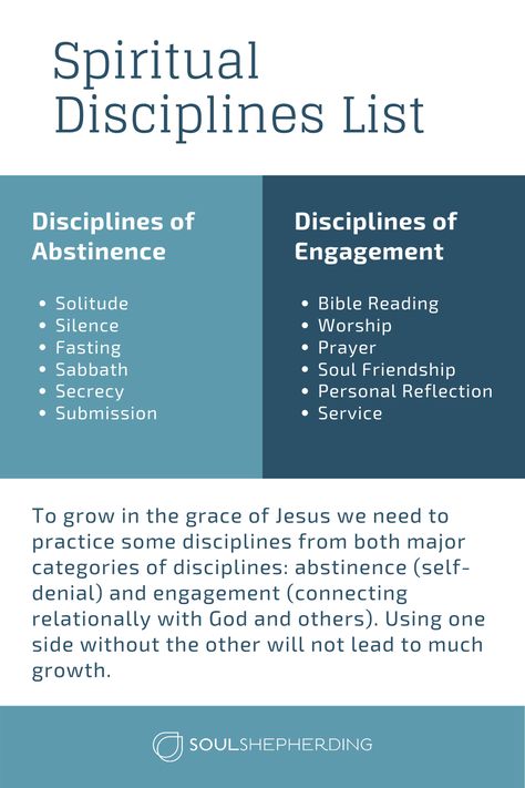 Read the full article for concise definitions of each spiritual discipline. A discipline is something we can do that enables us to do what we haven’t yet been able to do by our own direct effort. Trying is not enough. We need bodily habits that engage our mind and heart with God. We want to implement daily rhythms where we find ourselves meditating on Scripture, praying, and blessing those who curse us. #soulshepherding #selfdenial #soulfriendship #spiritualdisciplines #christianresources Dallas Willard, Sweet Reminders, Soul Scripts, Spiritual Formation, Bible Study Plans, Journaling Inspiration, Study Ideas, Bible Study Lessons, Spiritual Disciplines