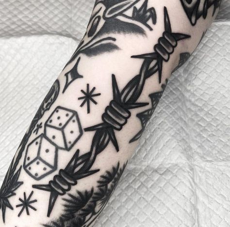 American Traditional Tattoo Black, Traditional Tattoo Art Black And White, Small Tattoos Traditional, Inner Elbow Tattoos For Women, Wednesday Tattoo, Traditional Tattoo Arm, Traditional Tattoo Filler, Small Traditional Tattoo, Traditional Tattoo Drawings