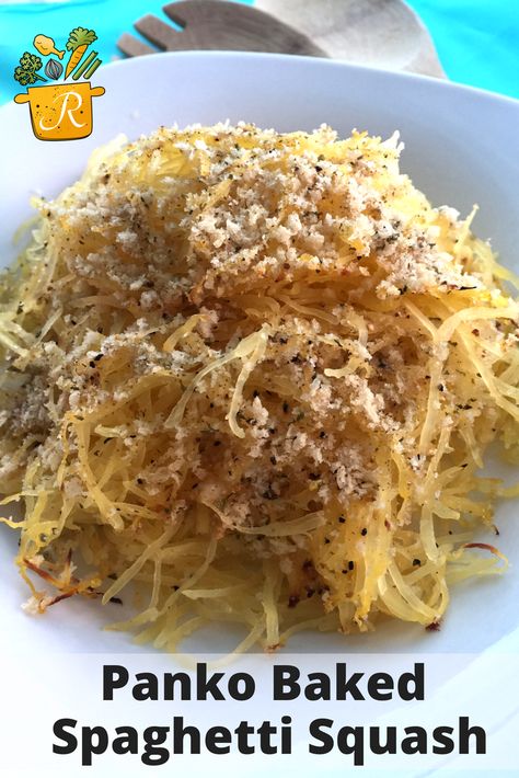 Panko Baked Spaghetti Squash - Beauty Through Imperfection Packed Meals, Baked Spaghetti Squash, Calorie Meals, Superfood Recipes, Baked Spaghetti, Chicken Bites, Mouthwatering Recipes, Family Dinner Recipes, Freezer Cooking