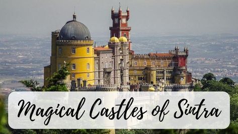 Best Places In Portugal, Portugal Sintra, Pena Palace, Day Trips From Lisbon, Places In Portugal, Portugal Travel Guide, Lisbon Travel, Sintra Portugal, Visit Portugal