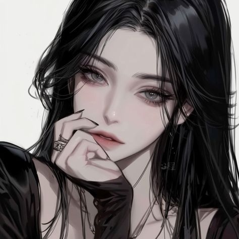 얼굴 드로잉, Anime Black Hair, Fotografi Alam Semula Jadi, 인물 드로잉, Digital Art Anime, Alam Semula Jadi, Cute Profile Pictures, Digital Art Girl, Handsome Anime Guys