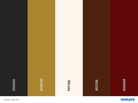 Color Palate, Romeo And Juliet, Bar Chart, Color Palette, Color