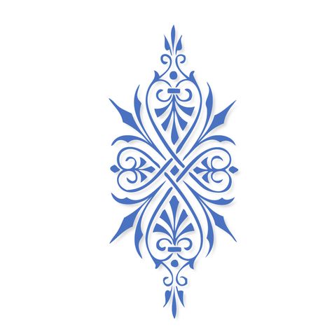 Logo Design Blue, Stencil Decor, Blue Cute, Ornate Design, Stencil Patterns, Mandala Tattoo, Ornaments Design, Stencils Wall, Stencil Painting