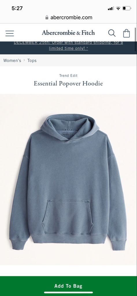 Abercrombie Popover Hoodie, Essential Popover Hoodie, Abercrombie Essential Popover Hoodie, Abercrombie And Fitch Hoodie, Abrocrombie Hoodie, Abacrombie And Fitch, 16th Wishlist, Abercrombie And Fitch Outfits, Abercrombie Sweatshirt