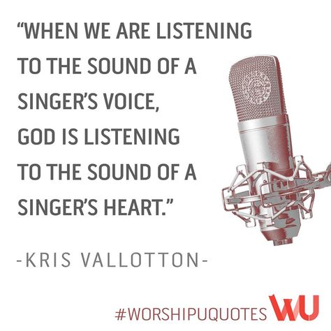 A singer's heart Worship Leader Quotes, Revival Quotes, Worship Quotes, Music Ministry, Simply Blessed, Leader Quotes, Worship Team, Spiritual Prayers, Church Bulletin