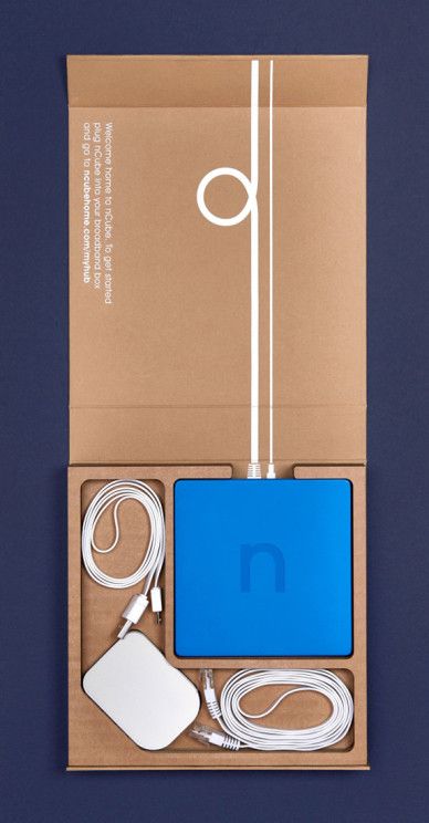 Check this out on leManoosh.com: #Blue #Cable #Cable Management #Cube #Logo #Matte #Minimalist #Packaging #square Electronic Packaging, Designer Lighting, Eco Packaging, Cool Packaging, Box Packaging Design, Cardboard Packaging, Packing Design, Creative Packaging Design, Creative Packaging