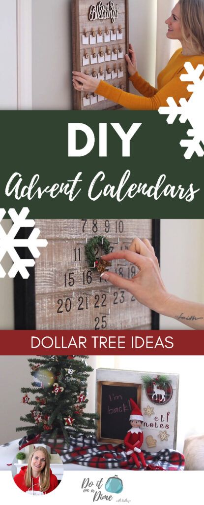 DOLLAR TREE IDEAS 🎄 DIY Advent Calendars You Need To Try! Today we are making 4 DIY advent calendars using Dollar Tree and clearance products. Cricut Christmas Advent Calendar, Diy From Dollar Tree, Dollar Tree Ideas, Advent Calendar Diy, Cool Advent Calendars, Homemade Advent Calendars, Christmas Tree Advent Calendar, Christmas Advent Calendar Diy, Diy Holiday Cards