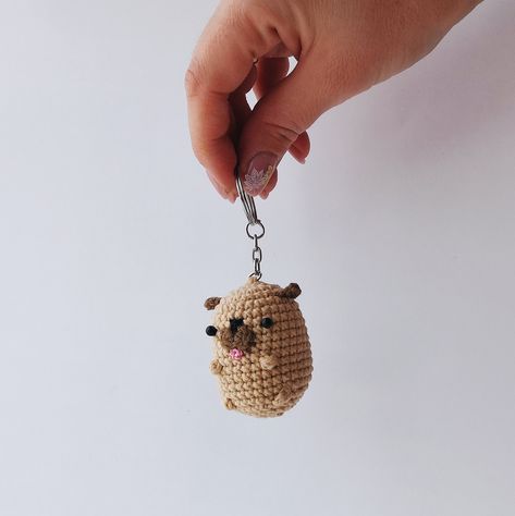 Stuffed Crochet, Amigurumi Keychain, Dolls Crochet, Crochet Car, Car Charms Mirror, Dog Keychain, Embroidery Patterns Vintage, Keychain Design, Crochet Keychain