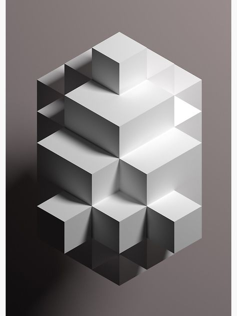 "Complex Extrude" Photographic Print by deepyellow | Redbubble Small Space Architecture, Geometric Poster Design, Minimalist Posters, Geometric Poster, Organization Inspiration, Grafic Design, Geometric Form, Elements Of Design, Space Architecture