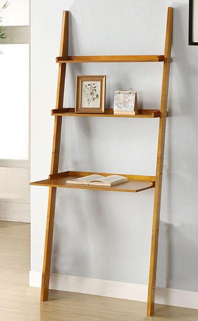 Ladder Bookcase Laptop Shelf, Leaning Bookcase, Ladder Desk, Simple Desk, Etagere Bookcase, Ladder Shelf, Ladder Bookcase, Furniture Outlet Stores, Apartment Interior Design