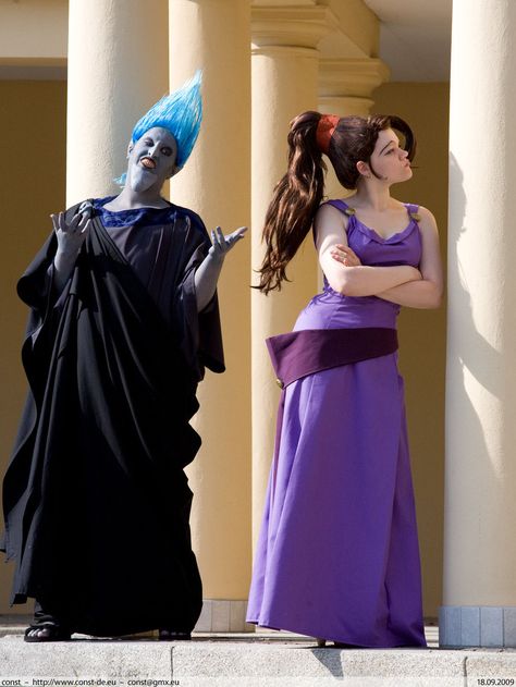 ¿Serie de dibujos animados? Comenzando por H... Hades Megara, Meg Costume, Megara Cosplay, Hades Costume, Hercules Costume, Best Cosplay Ever, Couples Cosplay, Couple Cosplay, Fantasia Disney