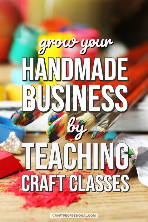 Craft Classes For Adults, Craft Workshops Classes Ideas, Craft Workshop Ideas For Adults, Craft Classes And Workshops, Craft Class Ideas, Craft Workshop Ideas, Creative Workshop Ideas, Teaching Craft Classes, Jewelry To Sell