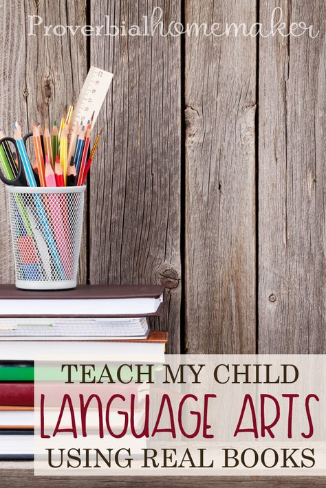 Teaching language arts doesn't require textbooks. You can actually teach language arts using real books and here is how! #languagearts #homeschool #homeschooling #homeschooltips Unschool Math, Language Arts Bulletin Boards, Homeschool Methods, Reading Readiness, Baby Language, Relaxed Homeschooling, Christian Homeschool, Teaching Language, Homeschool Board