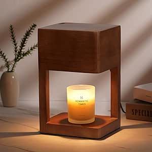 Candle Warmer Lamp with Timer, Dimmable Electric Candle Lamp Warmer for Jar Candles, 2*35 Watt Bulb, Gifts for Mom Christmas, Birthday Gifts for Women, Decorative Aromatic Candle Holder for Home Decor Candle Burner, Candle Lamps, Candle Warmer Lamp, Aromatic Candles, Electric Candle, Cozy Candles, Modern Candles, Electric Candles, Buy Candles