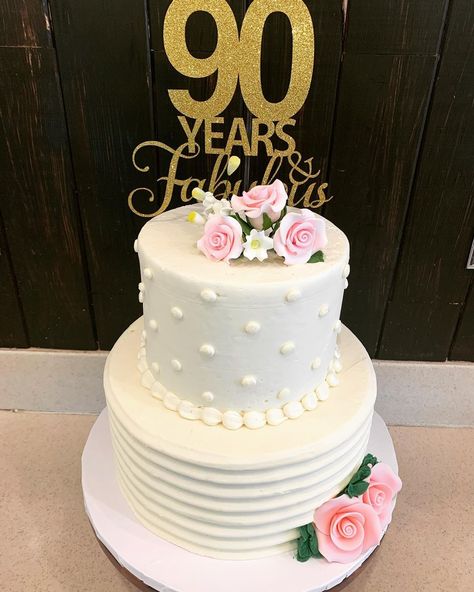 Cake Design For 90th Birthday, 90 Birthday Cakes For Women, 90 And Fabulous Birthday, Cakes For 90th Birthday For Women, 95th Birthday Cake Ideas, 90 Cake 90th Birthday, 90th Birthday Cakes For Women, 90th Birthday Ideas Woman, 40th Birthday Cake Women