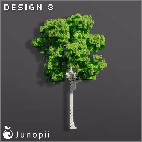 Minecraft custom birch tree designs Minecraft Custom Birch Tree, Birch Tree Minecraft, Minecraft Birch House, Minecraft Environment, Minecraft Landscaping, Minecraft Terraforming, Minecraft Nature, Minecraft Concept, Minecraft Tree