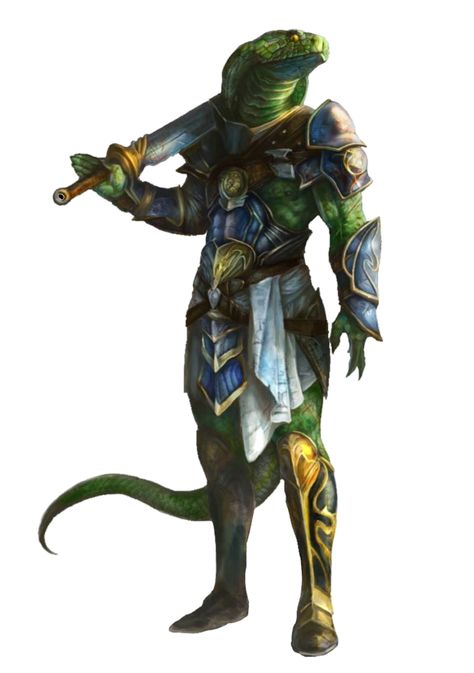 Male Serpentfolk Fighter - Pathfinder PFRPG DND D&D 3.5 5E 5th ed d20 fantasy Yaun Ti, Yuan Ti, Fantasy Beasts, Fantasy Races, Dungeons And Dragons Characters, Fantasy Monster, Fantasy Warrior, Arte Fantasy, Fantasy Rpg