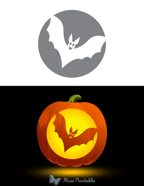 Halloween Stencils Printables Free, Moon Pumpkin Carving, Bat Pumpkin Carving, Bat Stencil, Moon Pumpkin, Printable Pumpkin Stencils, Pumpkin Stencils Free, Halloween Stencils, Pumpkin Carving Designs