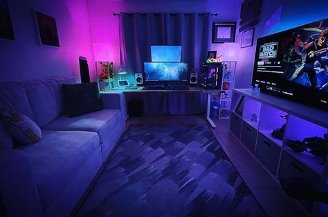 Games Room Inspiration, Home Recording Studio Setup, Small Game Rooms, Bedroom Redesign, Cute Room, Music Studio Room, Video Game Room Design, Video Game Rooms, Apartment Living Room Design