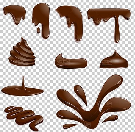 Chocolate Illustration Design, Chocolate Background Design, Chocolate Illustration Cute, Chocolate Bar Sketch, Chocolate Splash Png, Chocolate Drawing, Dairy Queen Ice Cream Cake, Easy Ice Cream Cake, Melting Ice Cream