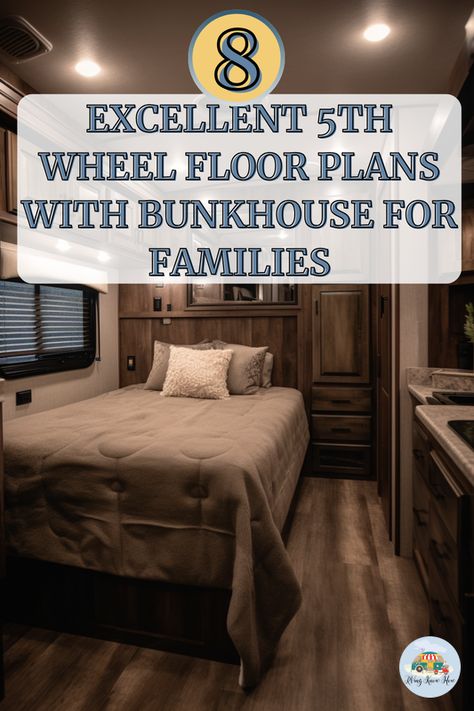 Discover the ultimate family RV adventures with these 8 fantastic fifth wheel floor plans featuring bunkhouses! 🚐✨ Perfect for families, these layouts ensure comfort, privacy, and endless fun on the road. Ready to create unforgettable memories with your loved ones? Which floor plan sparks your interest? Let's chat in the comments! Click to explore the best options for your next family getaway. #rvingknowhow #fifthwheellife #familytravel #RVadventures #bunkhouse Family Rv Layout, Rv Living Organization, Rv Floor Plans, Double Bunk, Atv Trailers, Fifth Wheel Trailers, Trailer Living, Rv Adventure, Keystone Rv