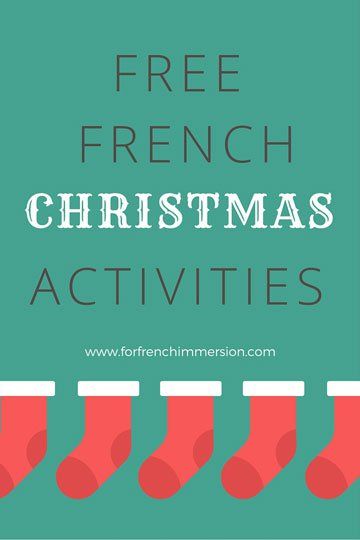 FREE French Christmas Activities: just download, print and go! Get students busy practicing French with these Christmas-themed resources. French Club Ideas, French Stuff, French Flashcards, French Teaching Resources, French Worksheets, French Activities, French Education, Web Comic, Core French