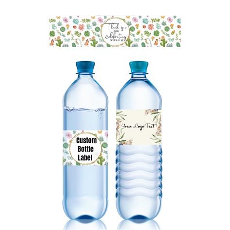 PRICES MAY VARY. Size: Our water bottle labels measure 8"×2" and fits most standard bottles. High Quality: The water bottle sticker is made of vinyl material, which is sturdy and durable to use. The sticker printing effect is bright and clear. Widely use: Perfect for Baby Shower, Bridal Shower, Birthday, Anniversary, Retirement, Graduation Party Decorations or any get together where you going to invite your friend & families to celebrate with you. Convenient To Use：Peel the sticker and paste it Stickers For Small Business, Custom Water Bottle Labels, Bottle Decorations, Business Birthday, Bottle Wrappers, Sticker Printing, Custom Water Bottle, School Supply Labels, Personalized Bottles