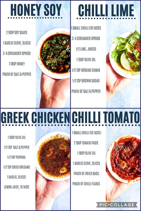 Greek Marinade For Chicken, Soy Chicken Marinade, Spicy Chicken Marinade, Mediterranean Chicken Marinade, Savoury Dips, Spicy Chicken Marinades, Greek Chicken Marinade, Breakfast Vegetables, Meat Marinade